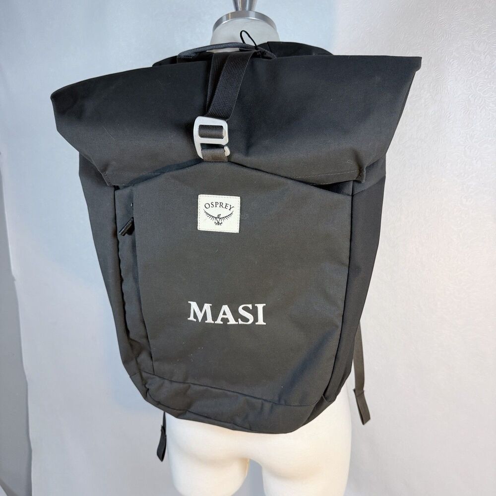 Osprey Arcane Roll Top Backpack Black READ